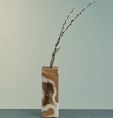 Moderne Vase - PEDRA 99,6 - NOMA Editions - Stein / Contract