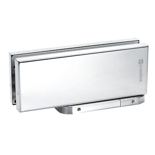 Scharnier für Glastür - FS - GZ - AV Schneider - Edelstahl / Federdruck / modern