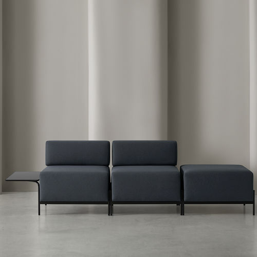 Modulsofa - CONEK - Mobboli - modern / Stoff / mit integriertem Tisch