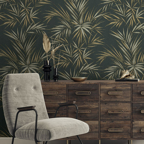 Moderne Tapete - DISEGNO KENZIA - SIRPI - Vinyl / Motiv / Stoffoptik