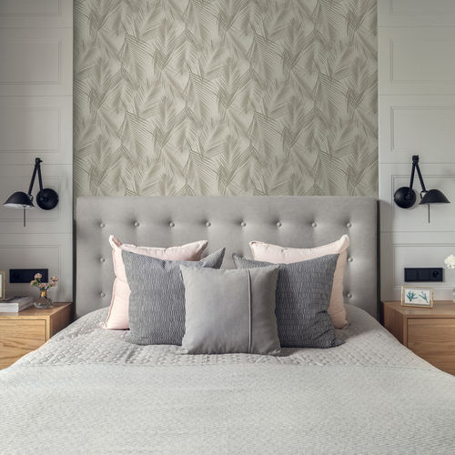 Moderne Tapete - FELCE SIMPOSIUM - SIRPI - Vinyl / Blumenmotiv / Stoffoptik
