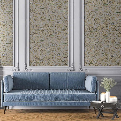 Moderne Tapete - STOCLET - SIRPI - Vinyl / Motiv / blau