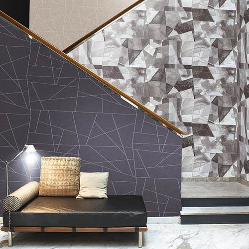 Moderne Tapete - INTERRUZIONE - SIRPI - Vinyl / geometrisches Muster / Fliesenoptik
