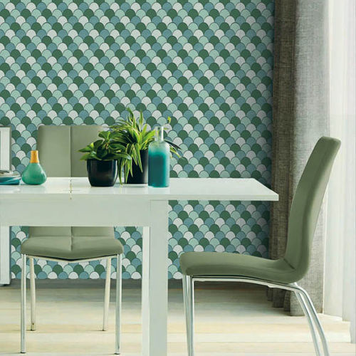 Tapete / originelles Design - SCALES - SIRPI - Vlies / geometrisches Muster / Mosaikoptik
