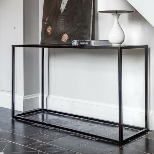 Moderner Konsolentisch - AGRICAN - Defleure Home Collection - Eiche / lackiertes Holz / Massivholz