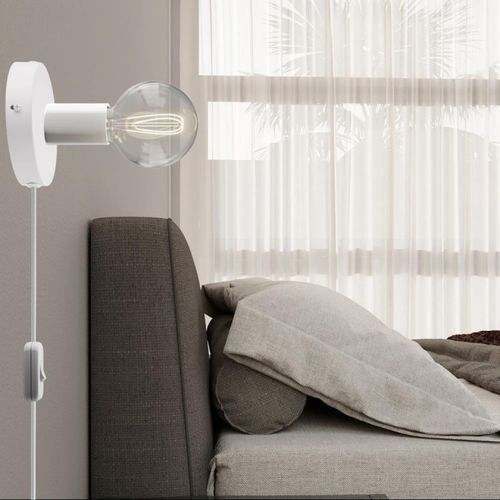Moderne Wandleuchte - SPOSTALUCE - Creative cables - für Außenbereich / Metall / sphärisch