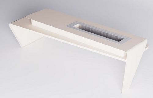 Bioethanol-Kamin - COMBUSTIO - Trackdesign - freistehend / bodenstehend / Zentral