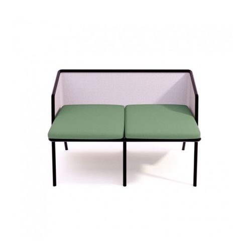 Modernes Sofa - DEVEXUS  - Trackdesign - Stoff / mit Armlehnen / grün
