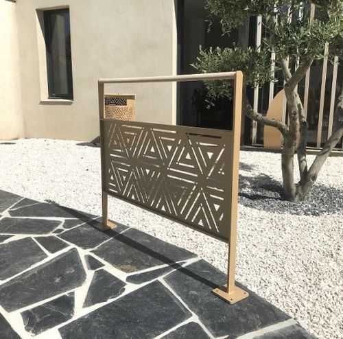 Schutzabsperrung - KEHOPS  - Trackdesign - feststehend / Stahl / für öffentliche Bereiche