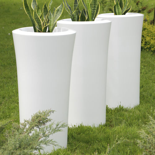 Polyester-Pflanzgefäß - AS-PAR - Astrini Design - rund