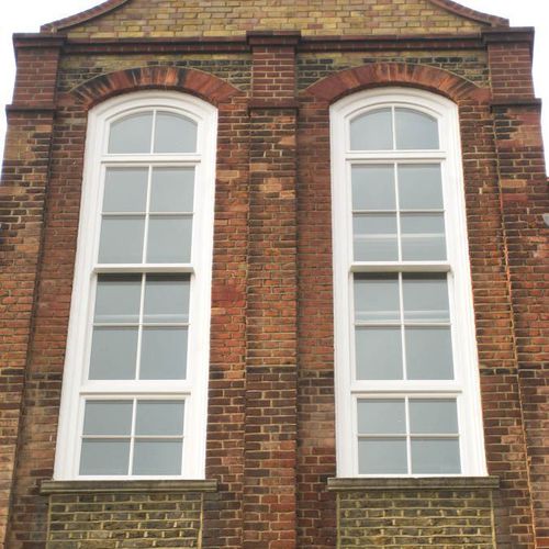 Holzfenster - Authentic Timber Windows Ltd - Schiebe / Fall / mit Doppelverglasung
