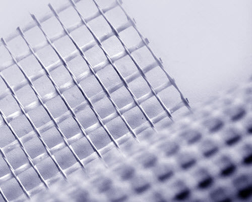 Metall-Metallgewebe - PLASTER - PROMALLAS - zur Außenraumgestaltung / mit Quadratmaschen