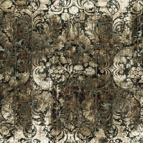 Moderne Tapete - FANCY - La Aurelia Design - Motiv / Holzoptik / grau