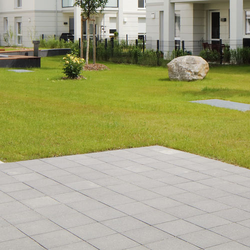 Betonpflasterstein - RAINPLUS LP - SYSTEM 10 - Bivois - für Außenbereich / für Parkplätze / texturiert