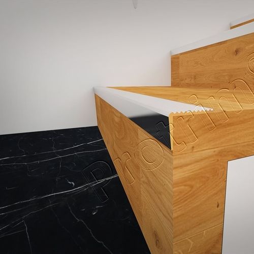 Treppenkante / anodisiertes Aluminium - PRO-STAIR BASIC - Protrim Building Systems - Aluminiumlegierung / rutschfest