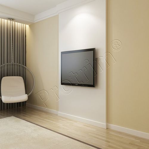Aluminium-Zierleiste - PRO-SKIRT - Protrim Building Systems - für E-Kabel / beleuchtet