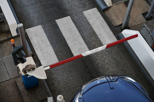 Parkplatzabsperrung - LISSE FLEX - LBA - für Mautstationen / Hebe / für öffentliche Bereiche