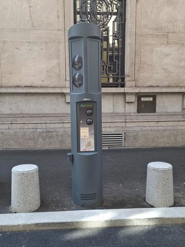 Stele für Zugangskontrolle - TSC - LBA - Steuerung / für Außenbereich / digital