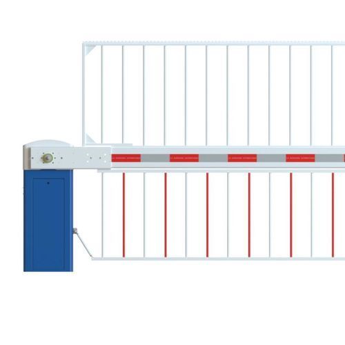 Festinstalliertes Sicherheitsgitter - GRILLE HAUTE PROTECTION - LBA - für Türen / Aluminium / eloxiert