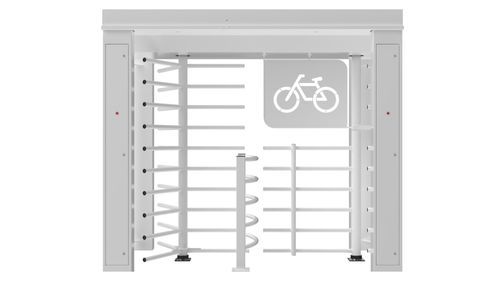 Drehkreuz für Personenkontrolle - T-BIKE - LBA - raumhoch / halbhohes / für Fahrräder
