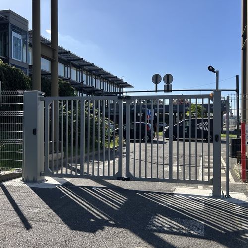 Ultraschnelles Tor - LBAI W-GATE SIMPLE - LBA - einflügelig / Aluminium / Stahl