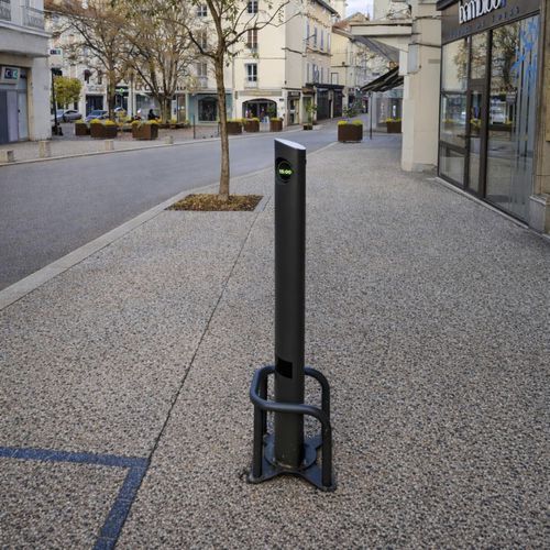 Sperrpfosten zum parken - BAM - LBA - stationär / Schnellstopp / Aluminium
