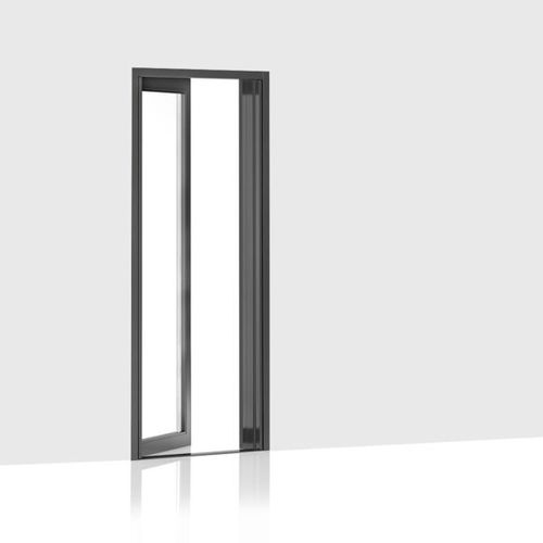 Einflügelige Fenstertür - 401 - Centor - Aluminium / mit Doppelverglasung / wärmeisoliert