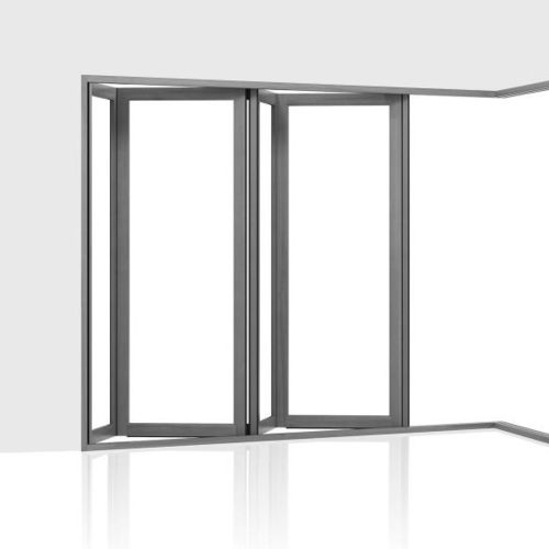 Glasfaltwand - 407 - Centor - Aluminium / mit Doppelverglasung / mit Dreifachverglasung