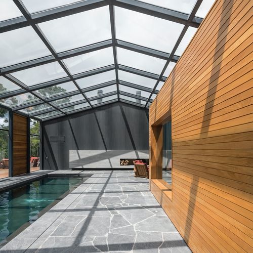 Glas-Wintergarten - PARETTI - Aluminante - Aluminium / mit Schiebefenstern