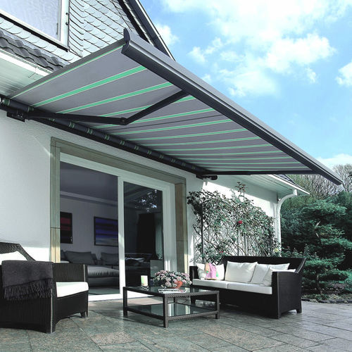 Einziehbare Markise - ELIPS - Aluminante - motorisiert / für Gewerbegebrauch / für Terrasse