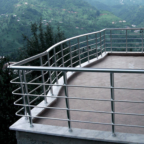 Aluminium-Geländer - STANDARD/QUADRO - Aluminante - mit Stangen / für Außenbereich / für den Innenraum