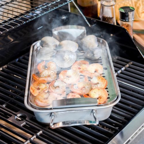 Gasherdplatte - GRILL+® - CHARBROIL - für Garten / tragbar