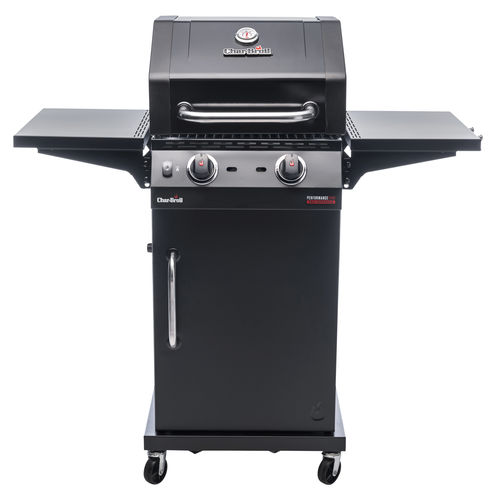 Gas-Gartengrill - PERFORMANCE CORE B 2 - CHARBROIL - auf Rollen / Gusseisen / Edelstahl