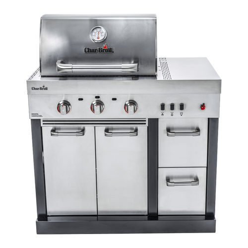 Gas-Gartengrill - ULTIMATE 3200 - CHARBROIL - freistehend / Gusseisen / Edelstahl