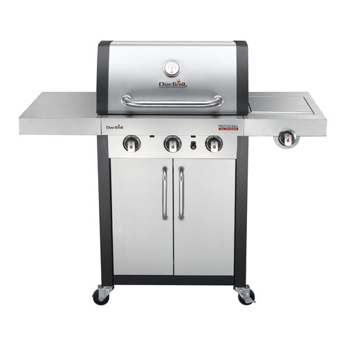 Gas-Gartengrill - PROFESSIONAL 3400 S - CHARBROIL - auf Rollen / Gusseisen / Edelstahl