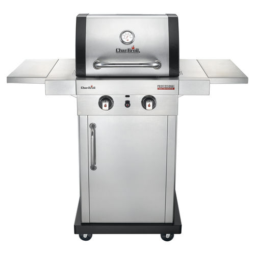 Gas-Gartengrill - PROFESSIONAL 2200 S - CHARBROIL - auf Rollen / Gusseisen / Edelstahl