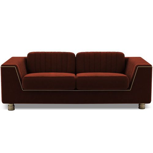 Kompaktes Sofa - YOSEMITE - Porus studio - modern / Samt / braun