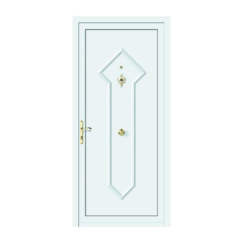 Eingangstür - ORO : BACO - ALUPORTA - Aluminium / einflügelig / lackiert