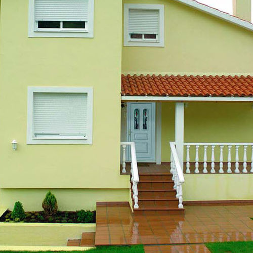 Eingangstür - ORO : URANO  - ALUPORTA - Aluminium / einflügelig / Seitenlicht