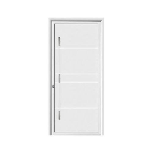 Eingangstür - EVOLUCION : ARGON - ALUPORTA - Aluminium / Edelstahl / PVC
