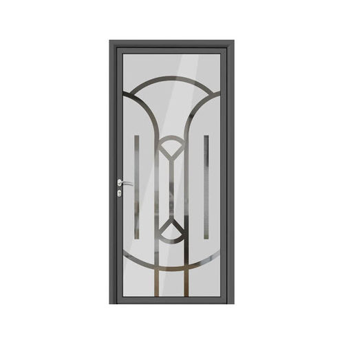 Eingangstür - PETA - ALUPORTA - Aluminium / einflügelig / Glas