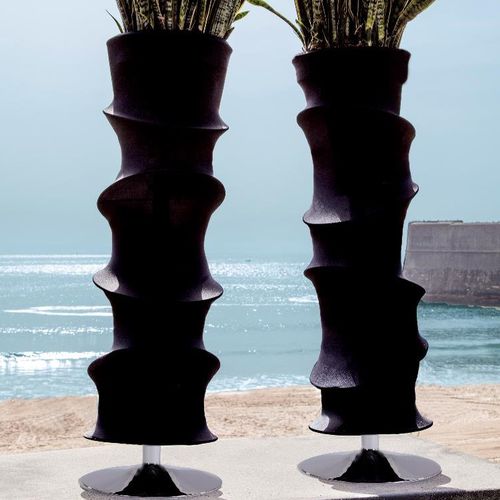 Aluminiumsäule - STYLISED BAMBOO - Feel Green - Vinyl / Dekor