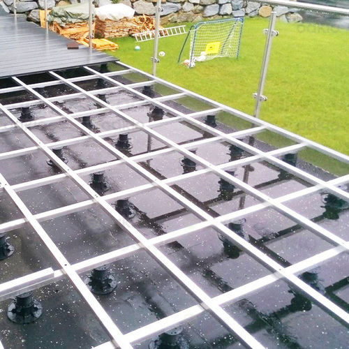 Doppelboden-Stelzlager / für Außenbereich - PEDESTAL - Oakio Plastic Wood Building Materials Co.,Ltd. - regelbar / für Terrassendielen / für Privatgebrauch
