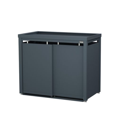 Überdachung für Müllcontainer - StyleOUT® 2x120 BLANK - Dukin d.o.o.