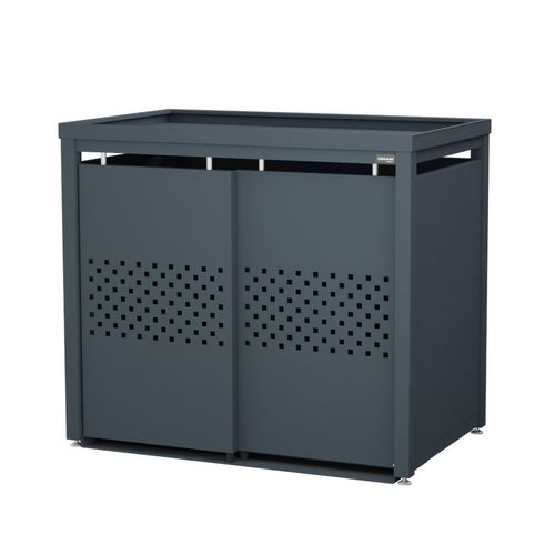 Überdachung für Müllcontainer - StyleOUT® 2x240 QUBIS - Dukin d.o.o.