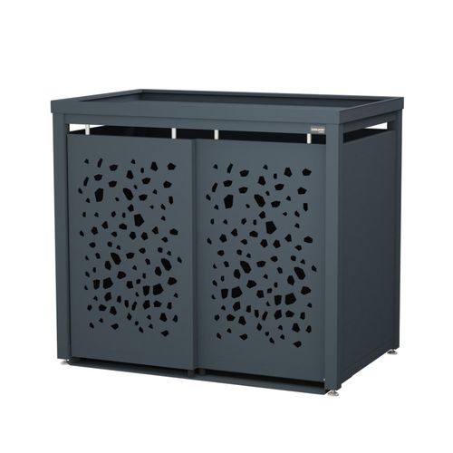 Überdachung für Müllcontainer - StyleOUT® 2x240 TOMO - Dukin d.o.o.