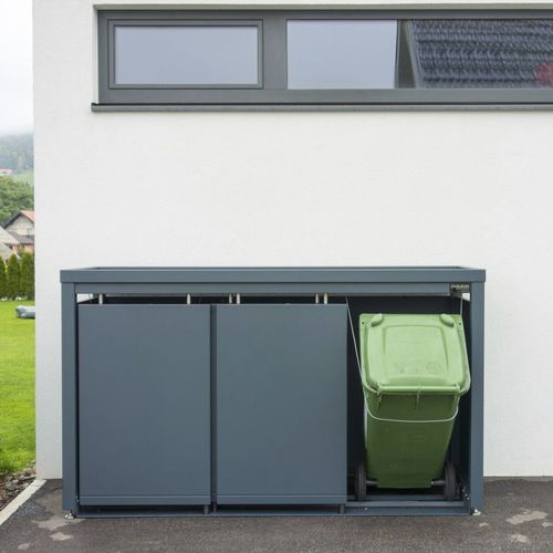 Überdachung für Müllcontainer - StyleOUT® 3x120 BLANK - Dukin d.o.o.