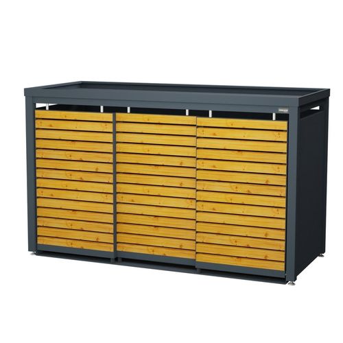 Überdachung für Müllcontainer - StyleOUT® 3x240 LINIS - Dukin d.o.o.