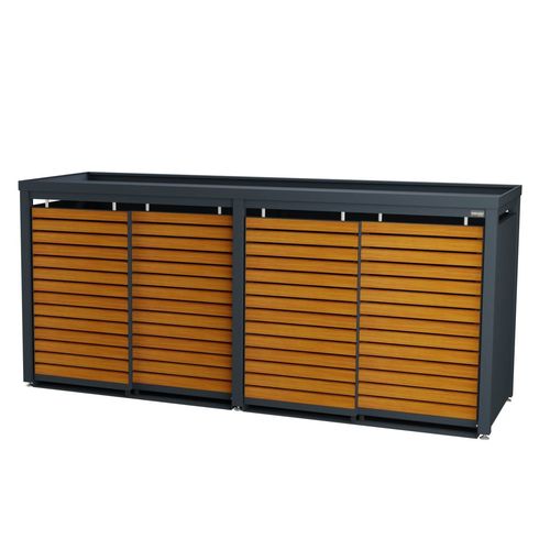Überdachung für Müllcontainer - StyleOUT® 4x240 LINIS - Dukin d.o.o.