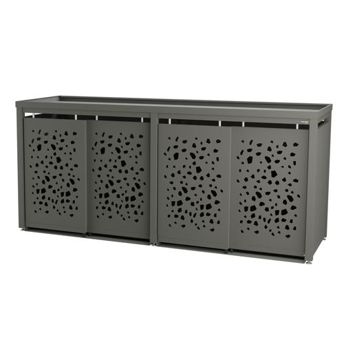 Überdachung für Müllcontainer - StyleOUT® 4x240 TOMO - Dukin d.o.o.